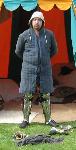Blue 14th Century Gambeson